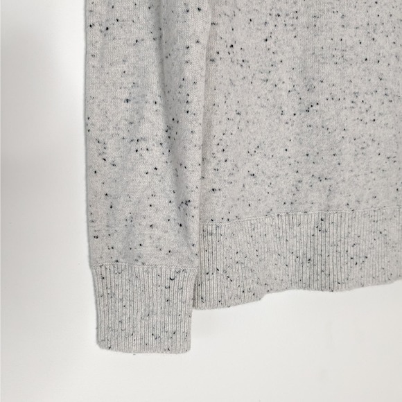 Lands End 100% Cashmere Turtleneck Sweater, gray XS - Picture 5 of 6